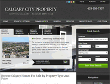 Tablet Screenshot of calgarycityproperty.com